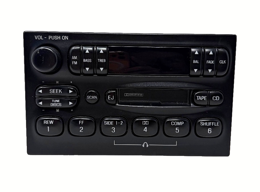 OEM Ford Nissan F6XF-19B132-FD 28115-1B221 AM/FM Cassette Radio Untested